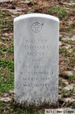 Walter Thomas Monk