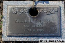 Bertie Lee Robinson