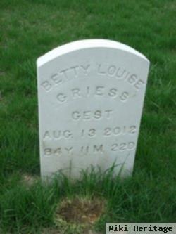 Betty Louise Haas Griess