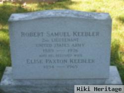 Lieut Robert S Keebler