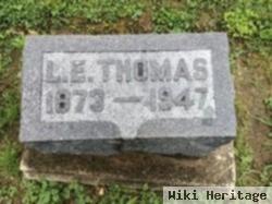 L. E. Thomas