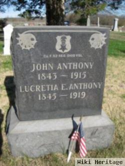 Lucretia E. Knightler Anthony