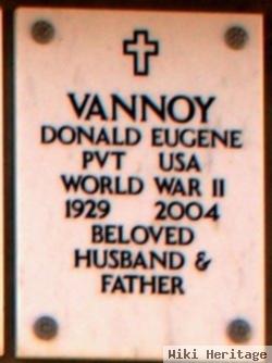 Donald Eugene Vannoy