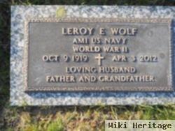 Leroy E. "roy" Wolf