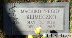 Machiko "peggy" Klimeczko