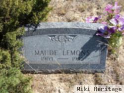 Maude Howe Lemons