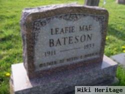 Leafie Mae Johnson Bateson