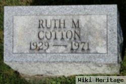 Ruth M Cotton