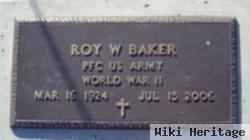 Roy W Baker