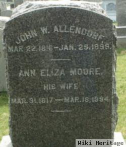 Ann Eliza Moore Allendorf