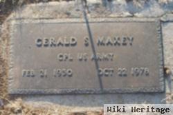 Gerald S Maxey