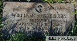 Capt William H Gregory