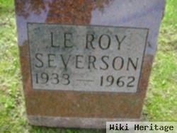 Le Roy Melvin Severson