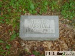 Hester Pennington Marshall