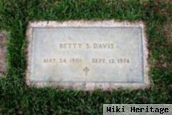 Betty S Davis