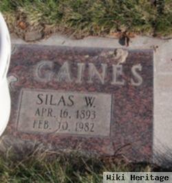 Silas W Gaines