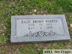 Hazel Brown Warren