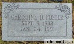 Christine D. Foster