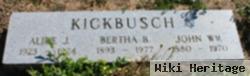 Bertha B Kickbush