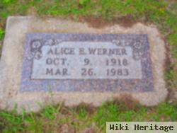 Alice E Werner