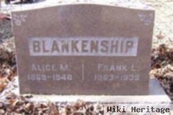 Alice M Blankenship