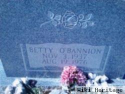 Betty O'bannion