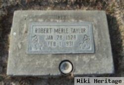 Robert Merle Taylor