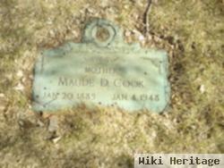 Maude D Cook