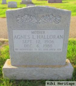 Agnes L Halloran