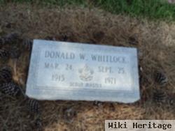 Donald W Whitlock