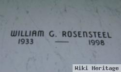 William G Rosensteel