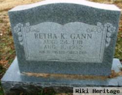 Retha K. Gann