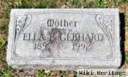 Ella E Gebhard