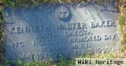 Pfc Kenneth Walter Baker