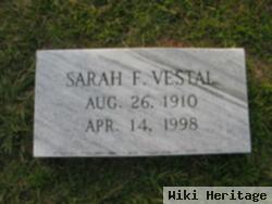 Sarah F. Vestal