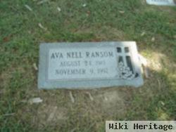 Ava Nell Ransom