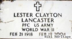 Lester Clayton "les" Lancaster