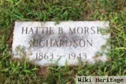 Hattie B. Morse Richardson