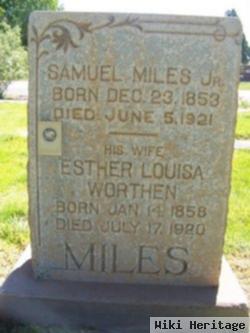 Esther Louisa Worthen Miles