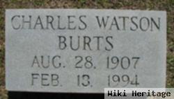 Dr Charles Watson Burts