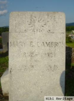 Mary Elizabeth White Cambron