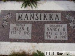 Nancy H Mansikka