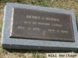 Henry (Harry) Earl Reiner