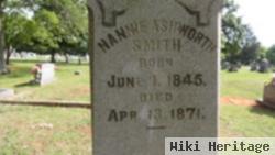 Nancy S "nannie" Ashworth Smith