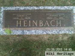 Albert A Heinbach