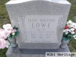 Elsie Higgins Lowe