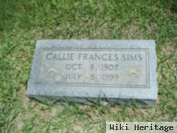 Callie Frances Sims