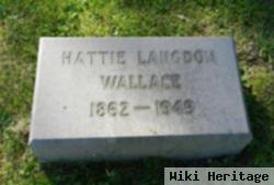 Hattie Langdon Wallace