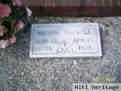 Miriam Cordelia Lyle White