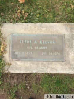 Rufus A. Keever